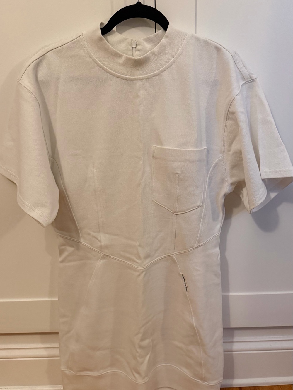 Alexander Wang White Short-Sleeve Pocket Tee